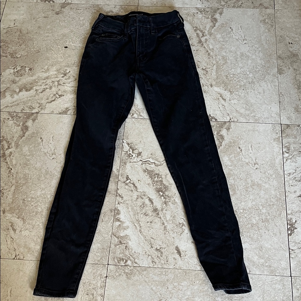 Classic Dark Blue Skinny Jeans for Women